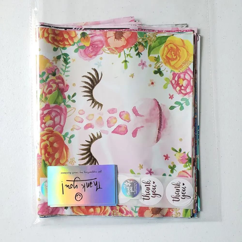 Reseller Shipping Variety Pack – Polymailers, Thank You Stickers & Cards
